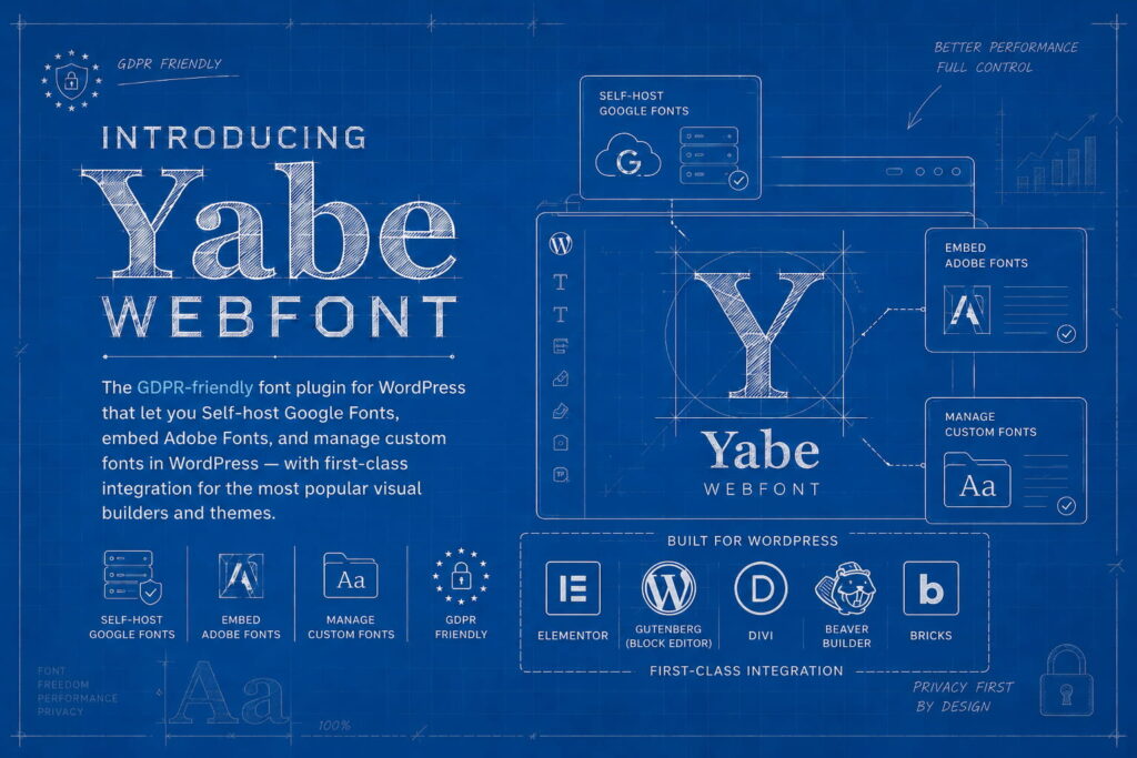 Introducing Yabe Webfont