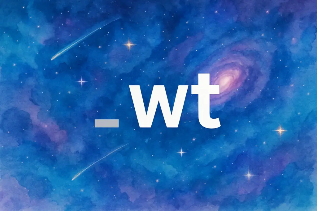 _wt: WordPress starter theme with Tailwind CSS