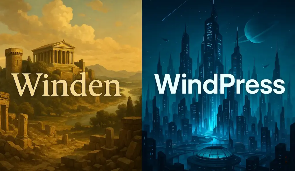 Sayonara Winden, Hello WindPress!