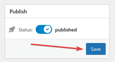 Publish the font