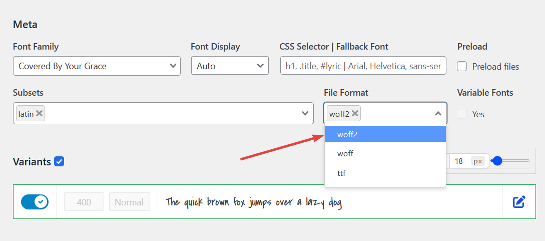 More file formats